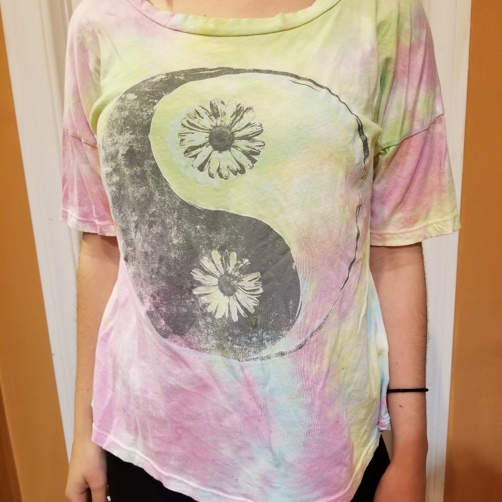 Tie-Dye Ying-Yang Shirt XS